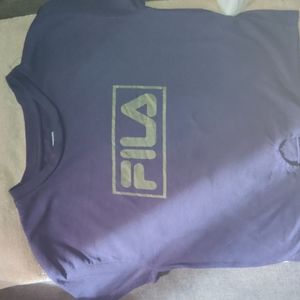 Girls Fila crop tshirt